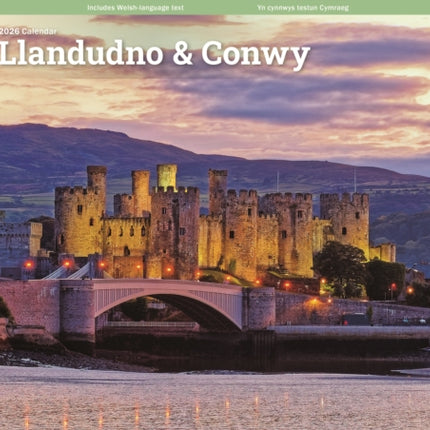 Llandudno  Conwy A4 Calendar 2026