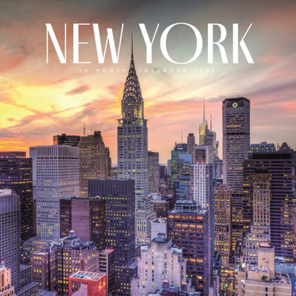 2026 New York Wall Calendar