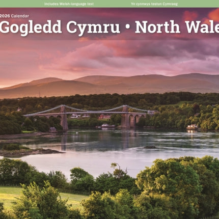 North Wales A4 Calendar 2026