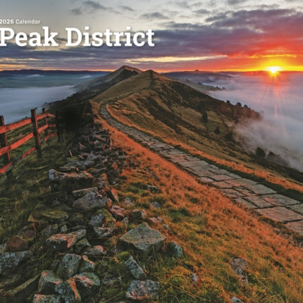 Peak District A4 Calendar 2026