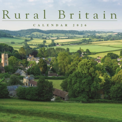 Rural Britain A4 Calendar 2026