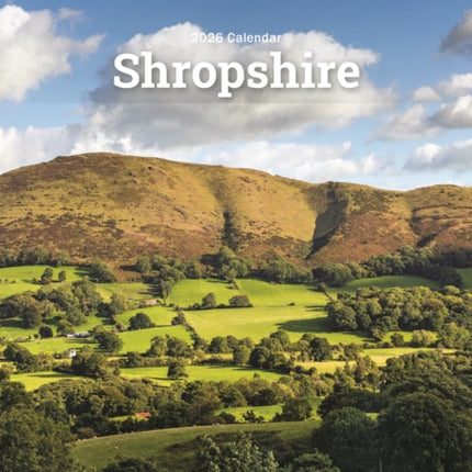 Shropshire A5 Calendar 2026