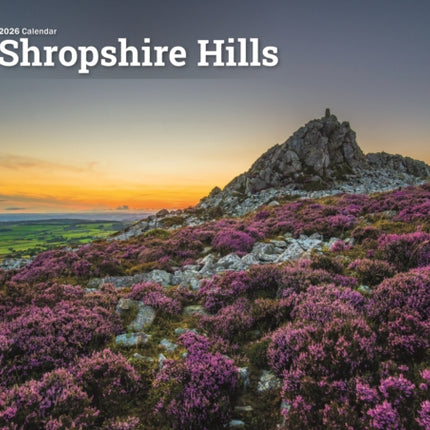 Shropshire Hills A4 Calendar 2026