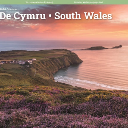 South Wales A4 Calendar 2026