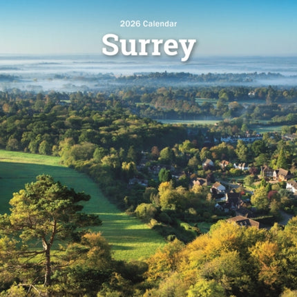 Surrey A5 Calendar 2026