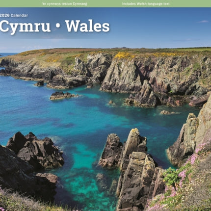 Wales A4 Calendar 2026