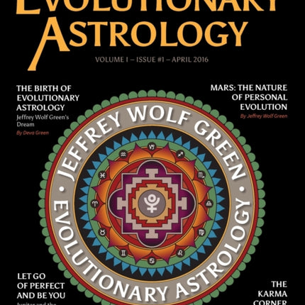 Journal of Evolutionary Astrology: Volume I - Issue #1 - April 2016