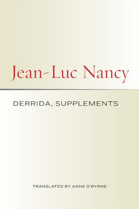 Derrida, Supplements