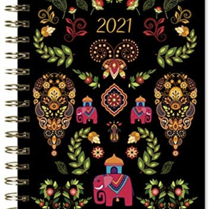 DESIGNER ELEPHANT 2021 PLANNER