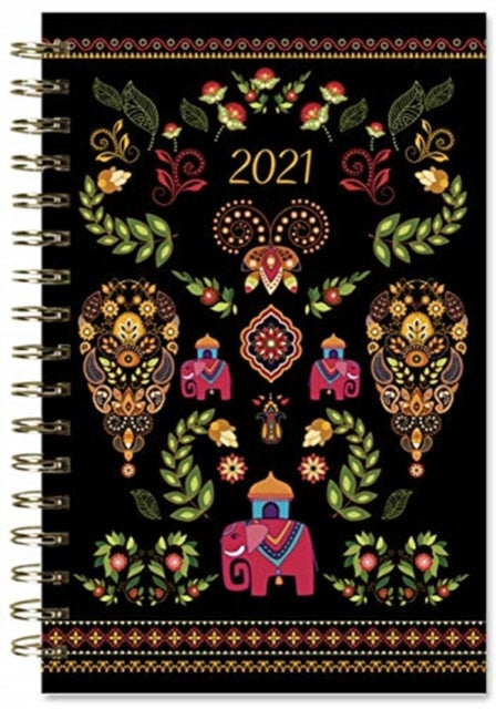 DESIGNER ELEPHANT 2021 PLANNER