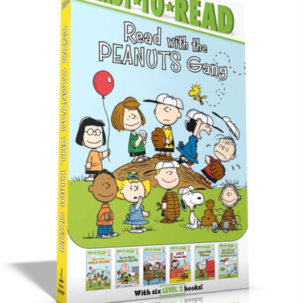 Read with the Peanuts Gang (Boxed Set): Time for School, Charlie Brown; Make a Trade, Charlie Brown!; Peppermint Patty Goes to Camp; Lucy Knows Best; Linus Gets Glasses; Snoopy and Woodstock