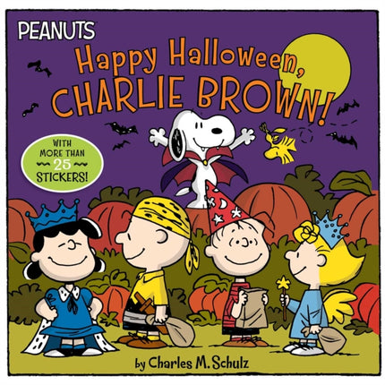 Happy Halloween Charlie Brown With Stickers