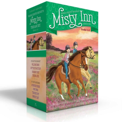 Marguerite Henry's Misty Inn Treasury Books 1-8 (Boxed Set): Welcome Home!; Buttercup Mystery; Runaway Pony; Finding Luck; A Forever Friend; Pony Swim; Teacher's Pet; Home at Last