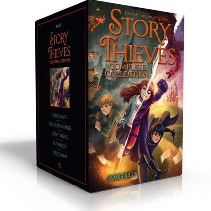 Story Thieves Complete Collection (Boxed Set): Story Thieves; The Stolen Chapters; Secret Origins; Pick the Plot; Worlds Apart