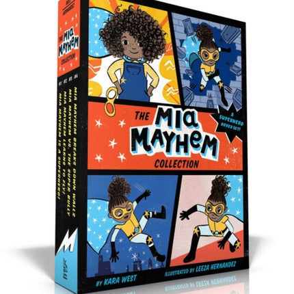 The Mia Mayhem Collection (Boxed Set): Mia Mayhem Is a Superhero!; Mia Mayhem Learns to Fly!; Mia Mayhem vs. The Super Bully; Mia Mayhem Breaks Down Walls