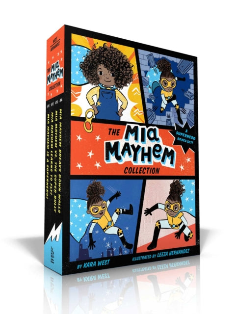 The Mia Mayhem Collection (Boxed Set): Mia Mayhem Is a Superhero!; Mia Mayhem Learns to Fly!; Mia Mayhem vs. The Super Bully; Mia Mayhem Breaks Down Walls