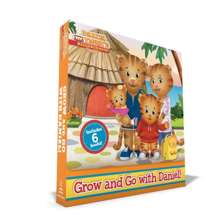 Grow and Go with Daniel! (Boxed Set): No Red Sweater for Daniel; Tiger Family Trip; Daniel Goes to the Carnival; Daniel Chooses to Be Kind; Daniel's First Babysitter; Daniel Has an Allergy