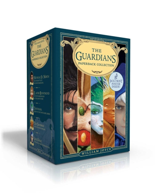 The Guardians Paperback Collection (Jack Frost Poster Inside!) (Boxed Set): Nicholas St. North and the Battle of the Nightmare King; E. Aster Bunnymund and the Warrior Eggs at the Earth's Core!; Toothiana, Queen of the Tooth Fairy Armies; T