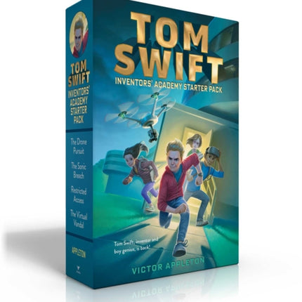 Tom Swift Inventors' Academy Starter Pack (Boxed Set): The Drone Pursuit; The Sonic Breach; Restricted Access; The Virtual Vandal