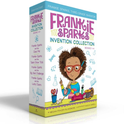 Frankie Sparks Invention Collection Books 1-4 (Boxed Set): Frankie Sparks and the Class Pet; Frankie Sparks and the Talent Show Trick; Frankie Sparks and the Big Sled Challenge; Frankie Sparks and the Lucky Charm