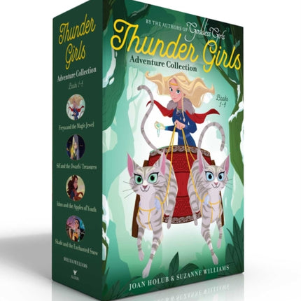 Thunder Girls Adventure Collection Books 1-4 (Boxed Set): Freya and the Magic Jewel; Sif and the Dwarfs' Treasures;  Idun and the Apples of Youth; Skade and the Enchanted Snow