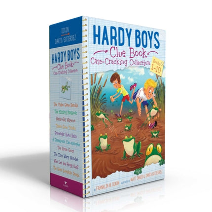 Hardy Boys Clue Book Case-Cracking Collection (Boxed Set): The Video Game Bandit; The Missing Playbook; Water-Ski Wipeout; Talent Show Tricks; Scavenger Hunt Heist; A Skateboard Cat-astrophe; The Pirate Ghost; The Time Warp Wonder; Who Let