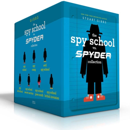 The Spy School vs. Spyder Collection (Boxed Set): Spy School; Spy Camp; Evil Spy School; Spy Ski School; Spy School Secret Service; Spy School Goes South; Spy School British Invasion