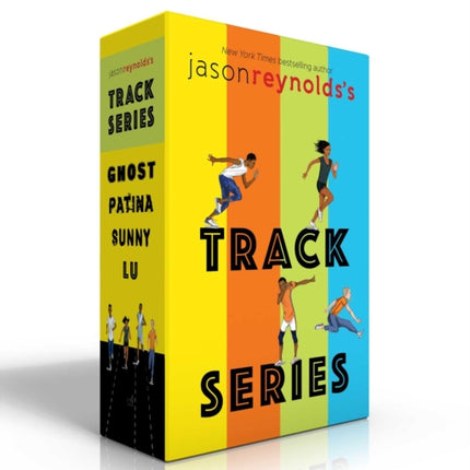 Jason Reynolds's Track Series Paperback Collection (Boxed Set): Ghost; Patina; Sunny; Lu