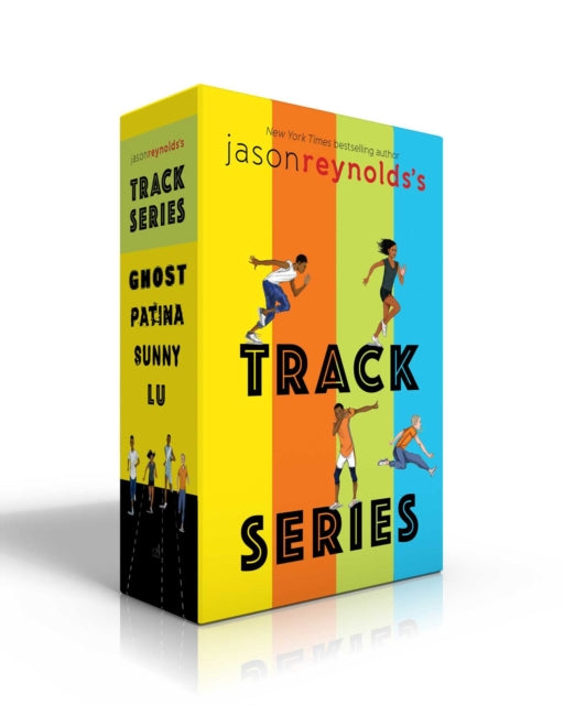 Jason Reynolds's Track Series Paperback Collection (Boxed Set): Ghost; Patina; Sunny; Lu