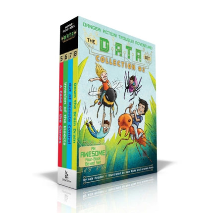 The DATA Set Collection #2 (Boxed Set): A Case of the Clones; Invasion of the Insects; Out of Remote Control; Down the Brain Drain