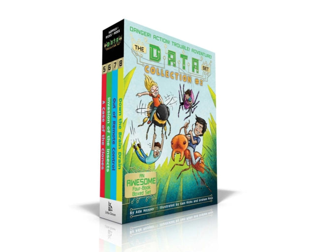 The DATA Set Collection #2 (Boxed Set): A Case of the Clones; Invasion of the Insects; Out of Remote Control; Down the Brain Drain