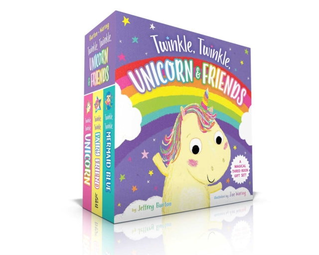 The Twinkle Twinkle Unicorn  Friends Collection Twinkle Twinkle Unicorn Twinkle Twinkle Fairy Friend Twinkle Twinkle Mermaid Blue