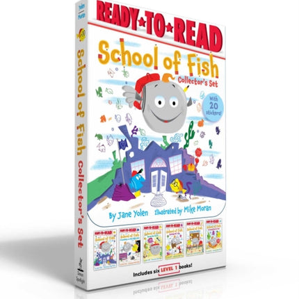 School of Fish Collector's Set (with 20 Stickers!) (Boxed Set): School of Fish; Friendship on the High Seas; Racing the Waves; Rocking the Tide; Testing the Waters; Crossing the Current