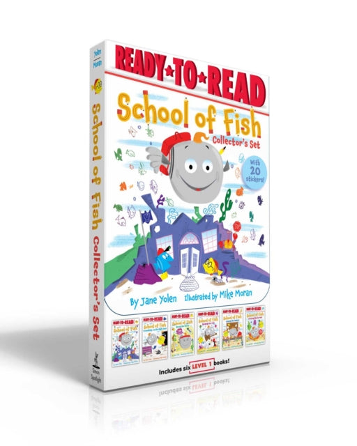 School of Fish Collector's Set (with 20 Stickers!) (Boxed Set): School of Fish; Friendship on the High Seas; Racing the Waves; Rocking the Tide; Testing the Waters; Crossing the Current