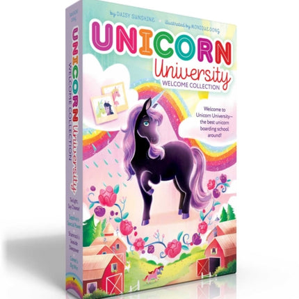 Unicorn University Welcome Collection (Boxed Set): Twilight, Say Cheese!; Sapphire's Special Power; Shamrock's Seaside Sleepover; Comet's Big Win