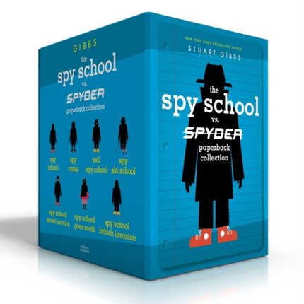 The Spy School vs. Spyder Paperback Collection (Boxed Set): Spy School; Spy Camp; Evil Spy School; Spy Ski School; Spy School Secret Service; Spy School Goes South; Spy School British Invasion