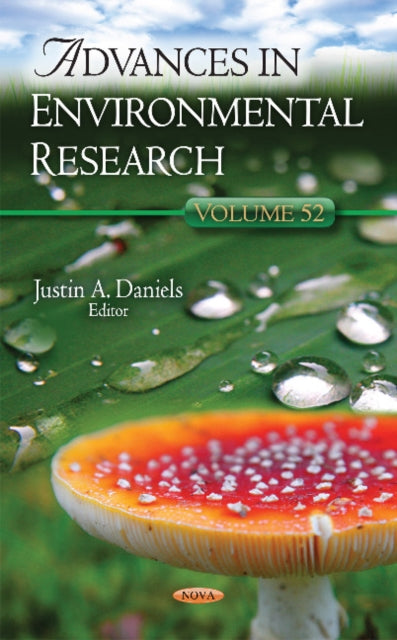 Advances in Environmental Research: Volume 52