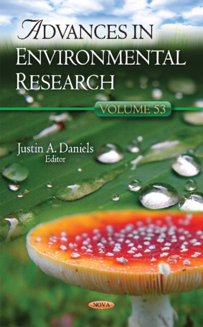 Advances in Environmental Research: Volume 53