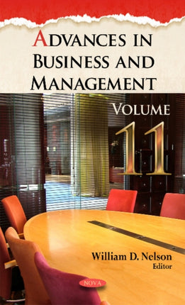 Advances in Business & Management: Volume 11