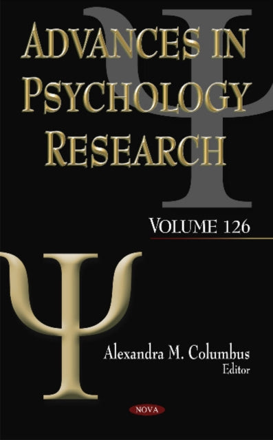 Advances in Psychology Research: Volume 126