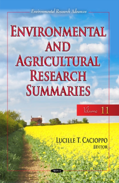 Environmental & Agricultural Research Summaries (with Biographical Sketches): Volume 11