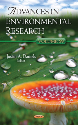 Advances in Environmental Research: Volume 59