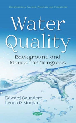 Water Quality: Background and Issues for Congress