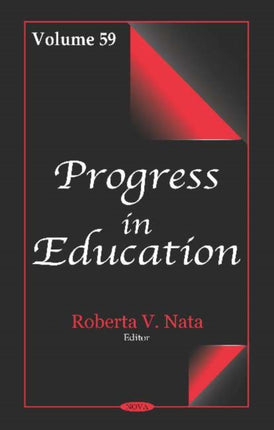 Progress in Education: Volume 59