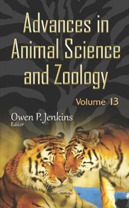 Advances in Animal Science and Zoology: Volume 13