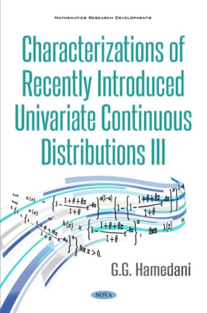 Characterizations of Recently Introduced Continuous Distributions III