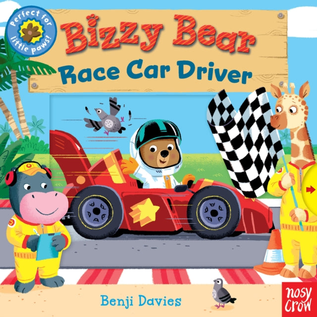 Bizzy Bear Race Car Driver