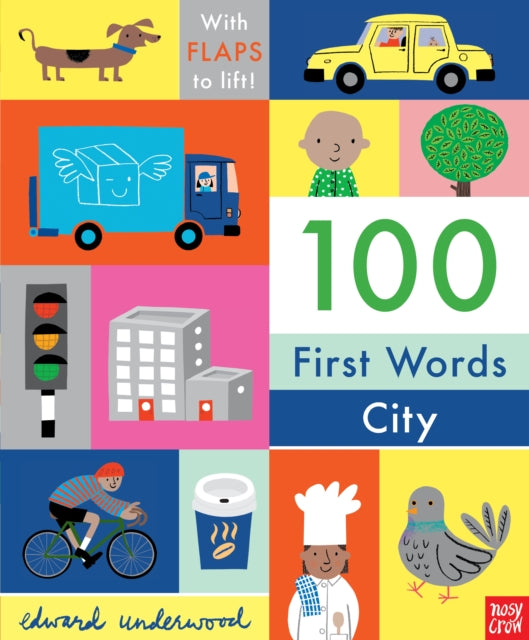 100 First Words City With Flaps to Lift