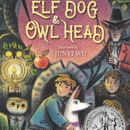 Elf Dog and Owl Head