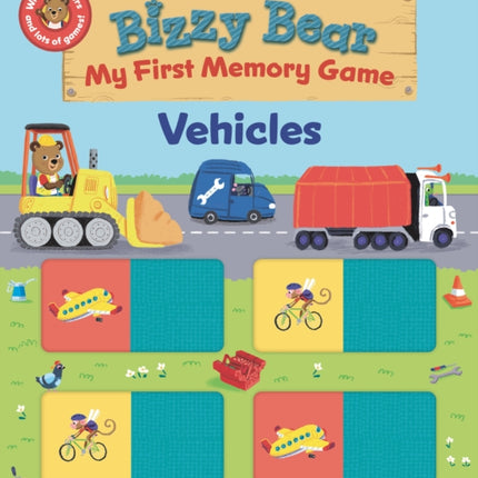 Bizzy Bear My First Memory Game Vehicles